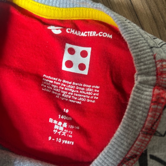 Character.com Masters of Spinjitzu Lego Sweatshirt 10-12 140cm - Picture 3 of 4